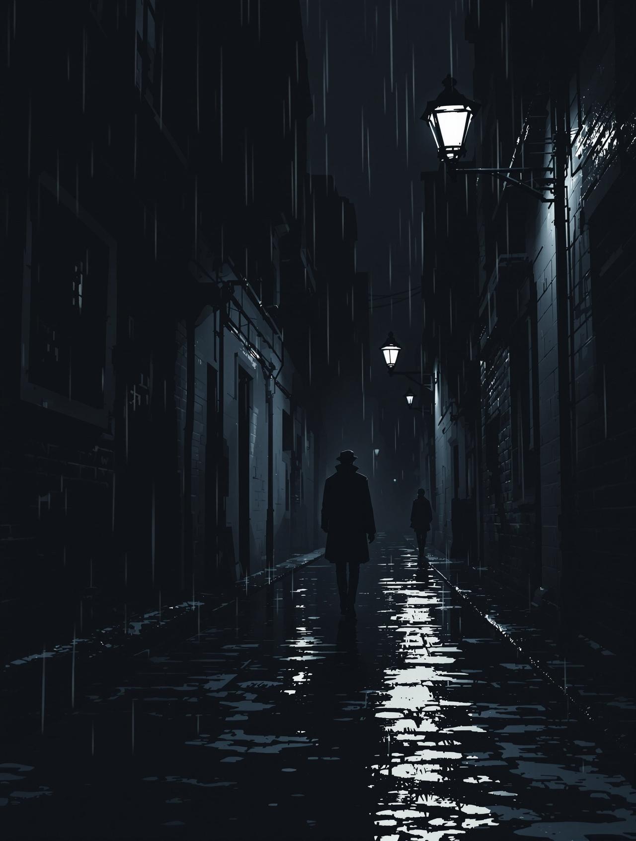 暗夜下的侦探社 - 里番在线番剧详情封面
